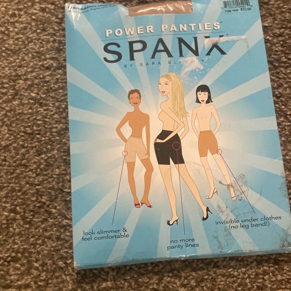 NWT Spanx Power Panties/ size B/ Bare - Picture 4 of 5